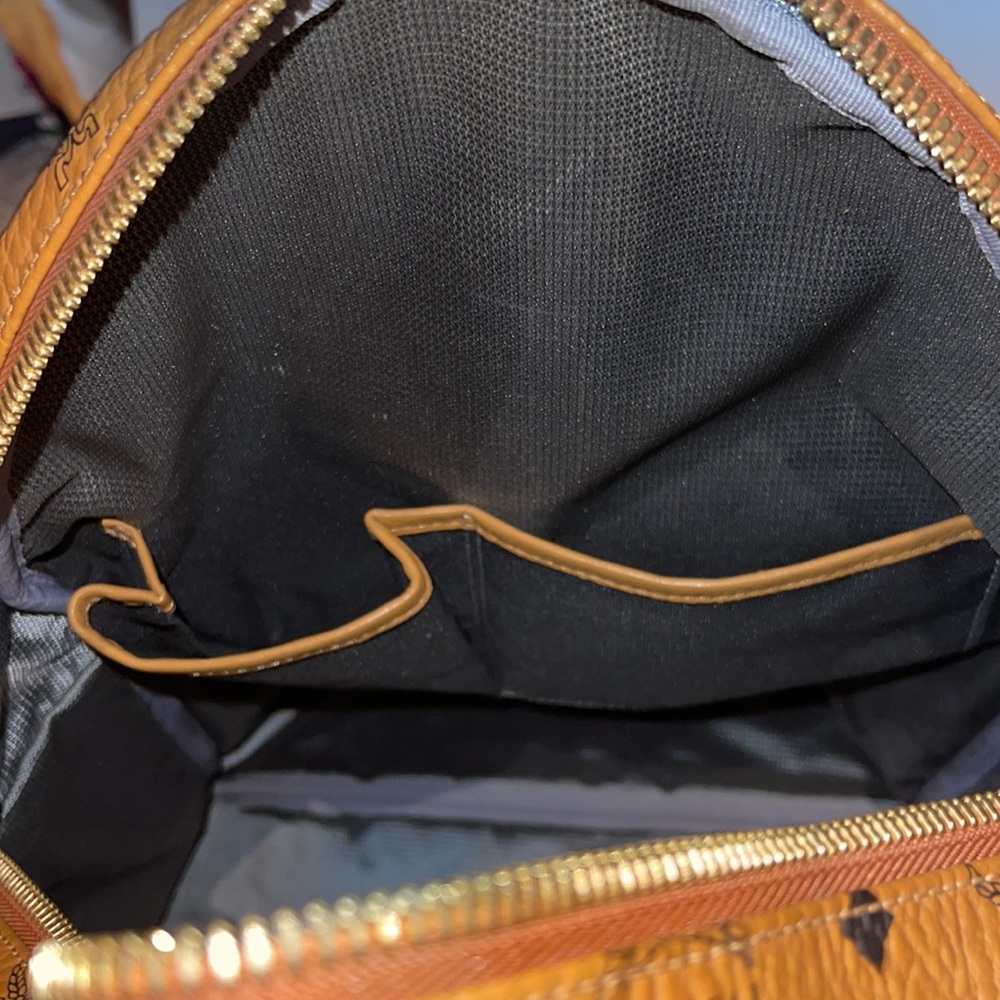 Mcm Stark Side Stud Medium Backpack Brown - image 5